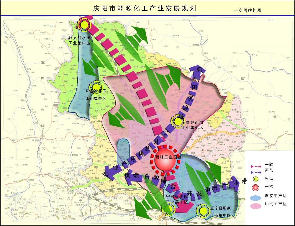 甘肃省庆阳市能源化工基地发展规划