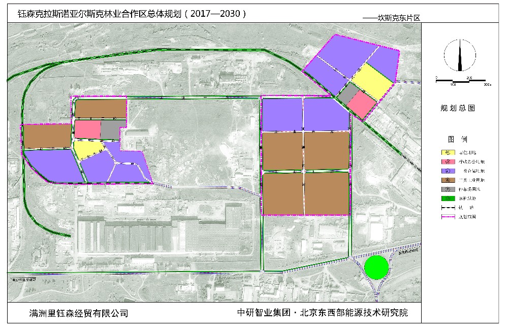 俄罗斯钰森克拉斯诺亚尔斯克林业合作区总体规划