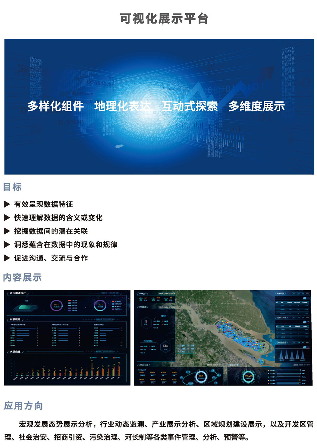 可视化展示平台