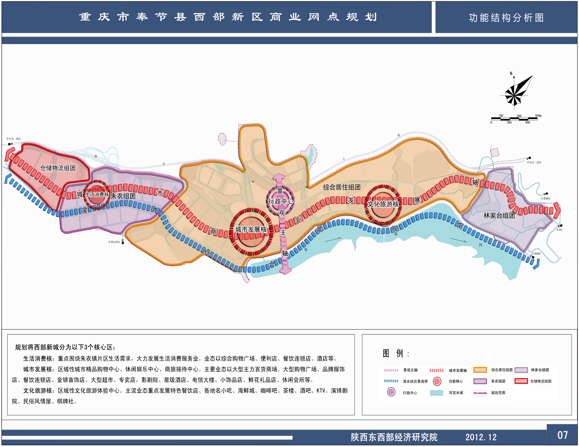 重庆市奉节县西部新区商业网点规划