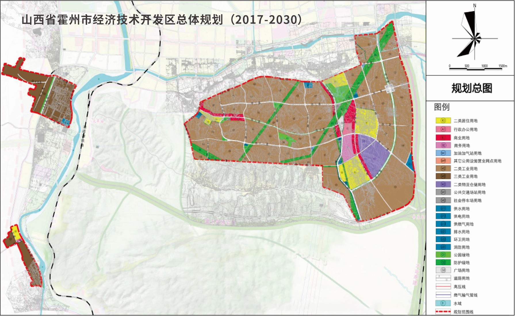 陕西省霍州市经济技术开发区总体规划（2017-2030）