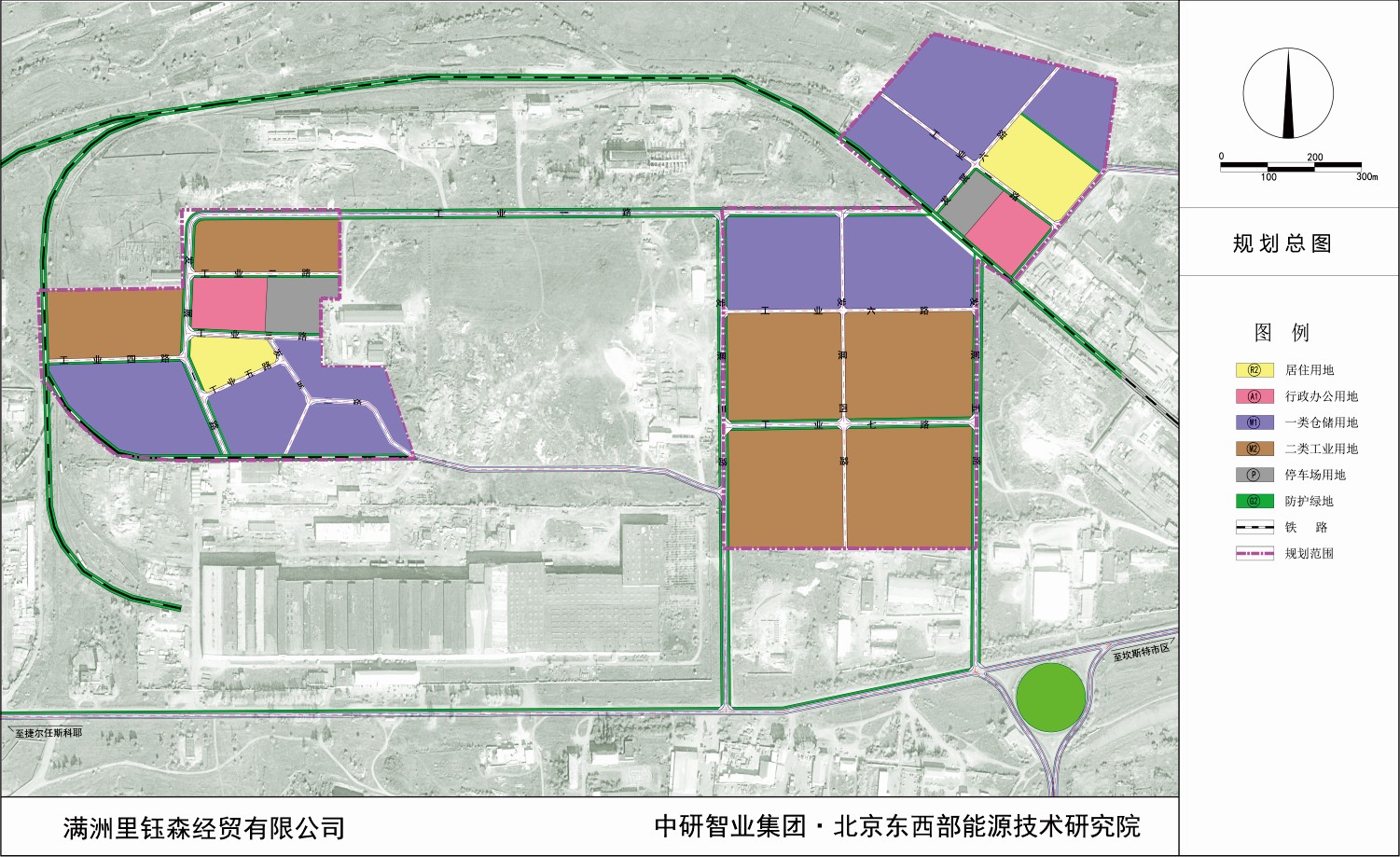 俄罗斯钰森克拉斯诺亚尔斯克林业合作区总体规划