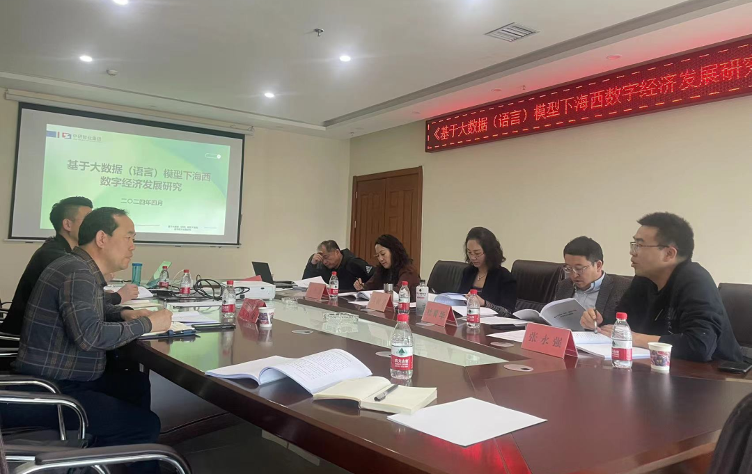 《基于大数据（语言）模型下海西数字经济发展研究》顺利通过专家审查